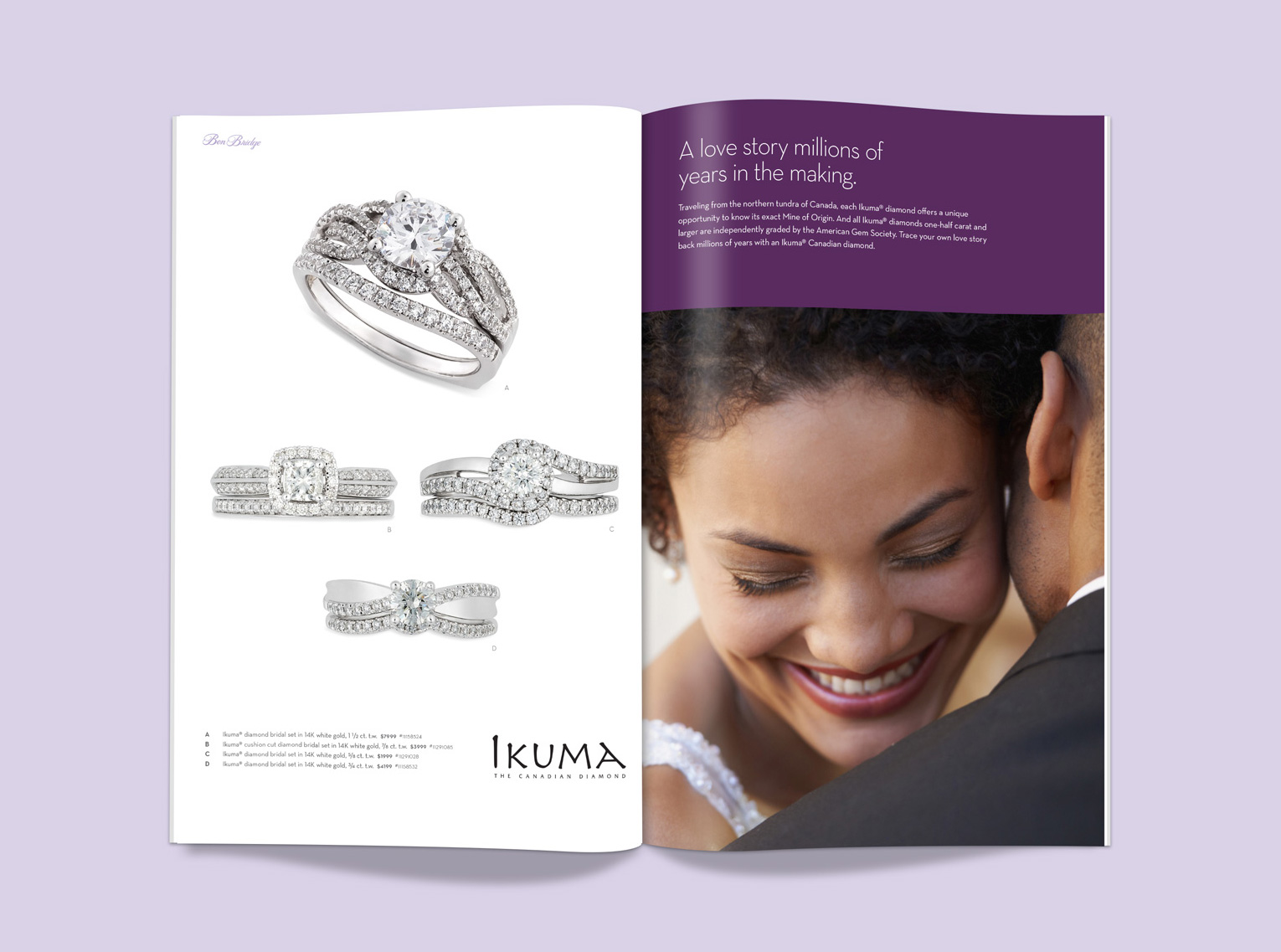 Ben Bridge: Bridal Catalog 2015