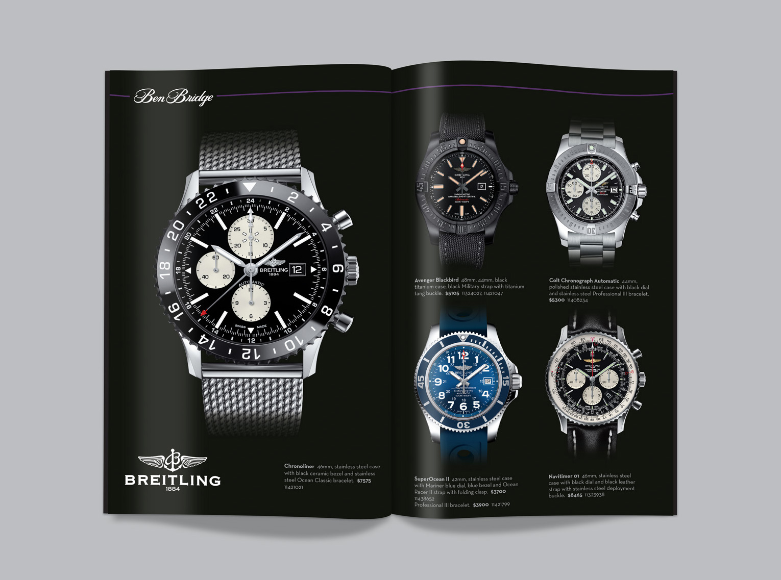 Ben Bridge: Timeless Catalog