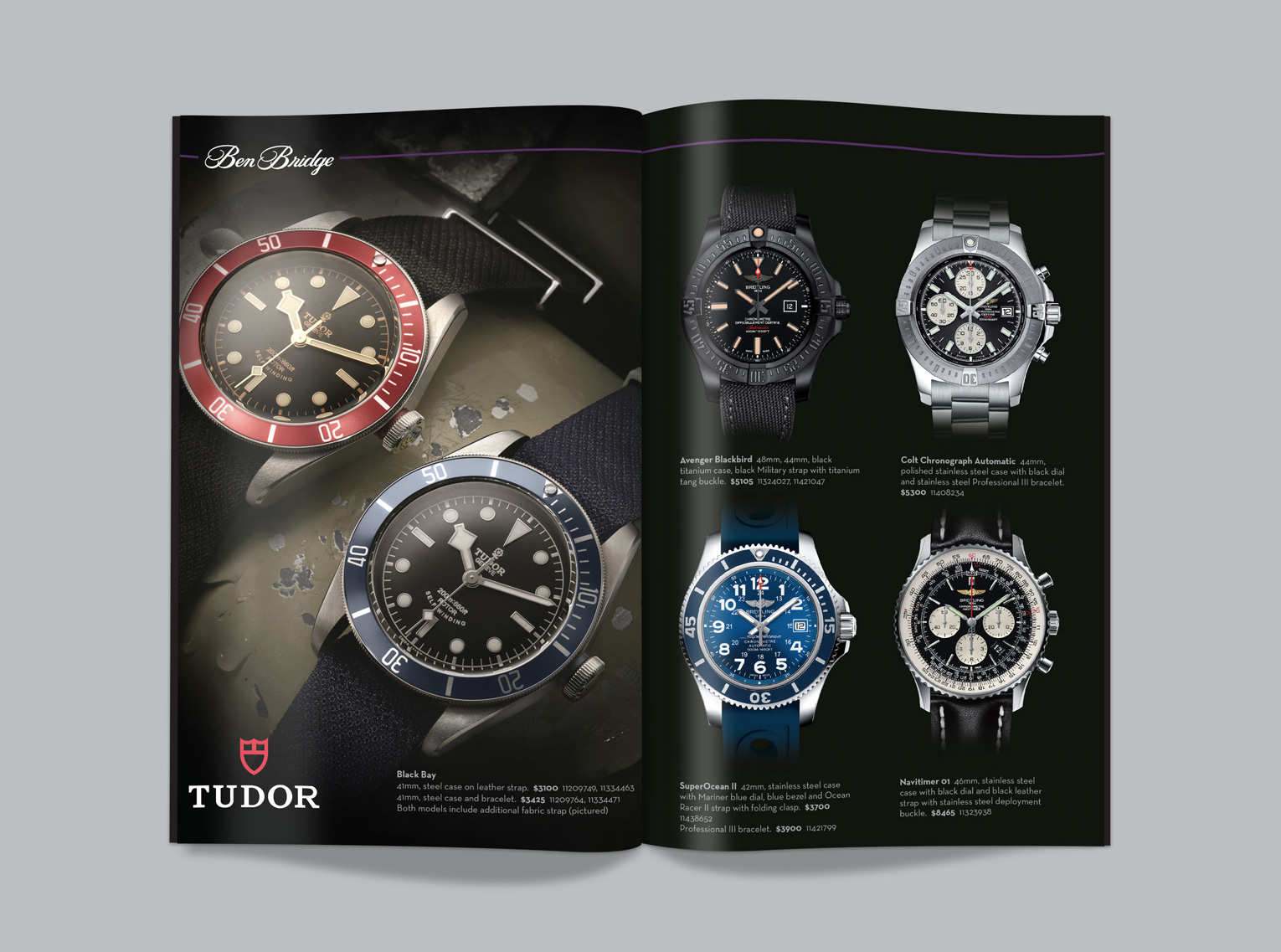 Ben Bridge: Timeless Catalog